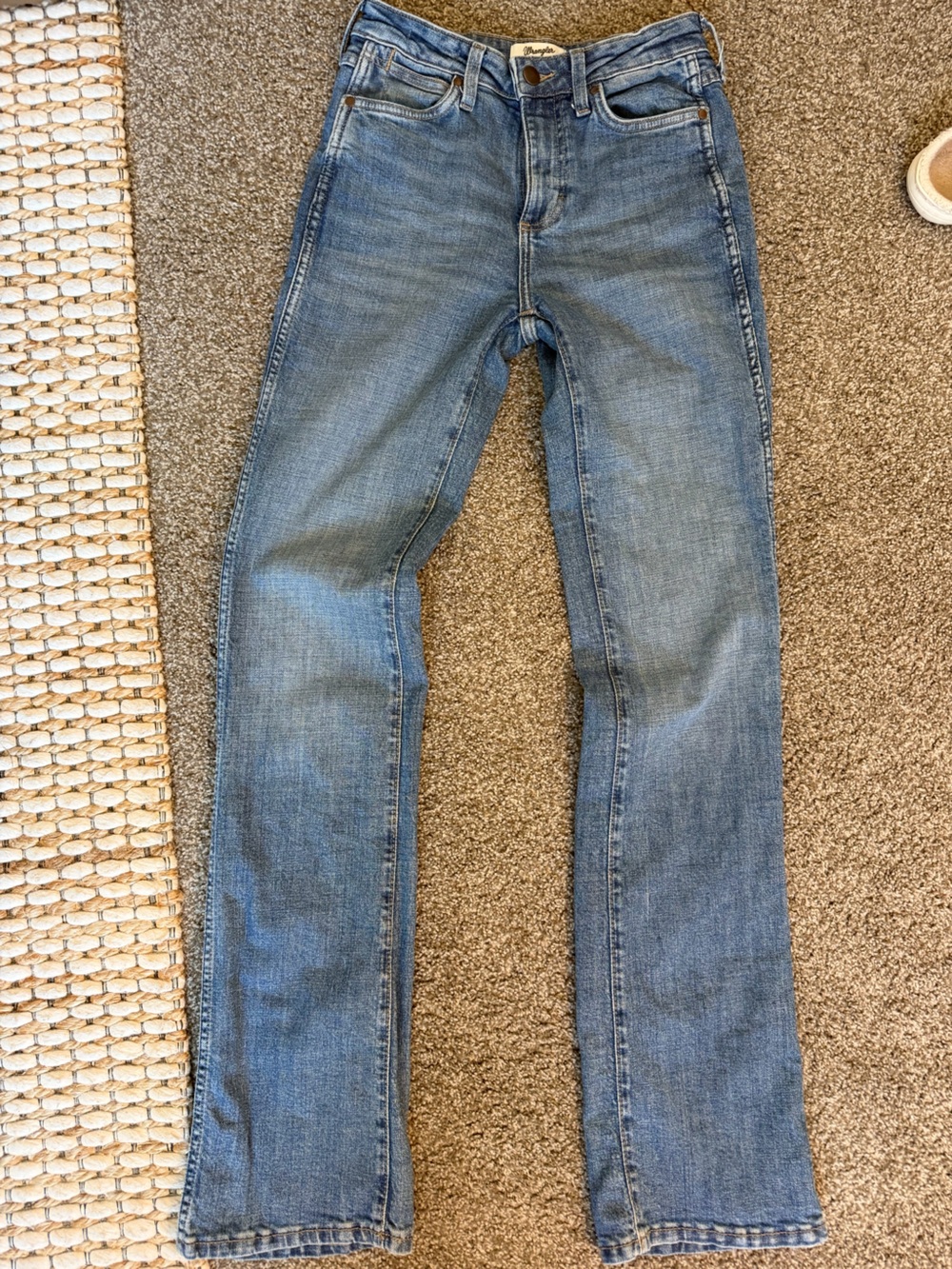 Wrangler Light Blue Women's Straight-Leg Jeans